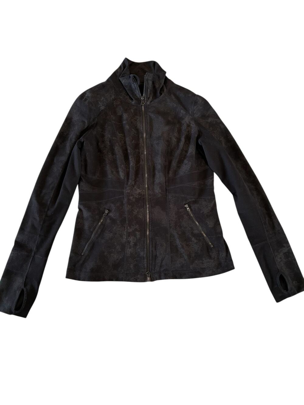 Zella Women's Zip Up Black Athleisure Jacket